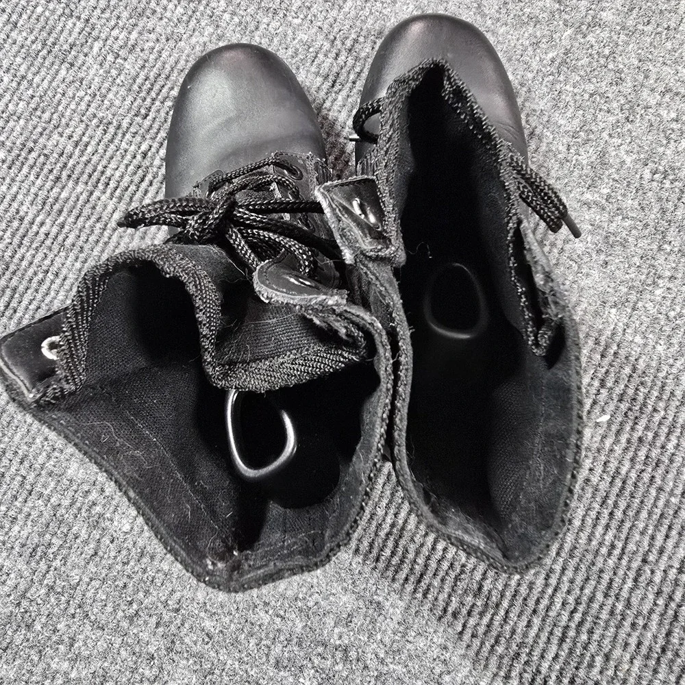Rothco Boots Mens Size‎ 8 Black Tactical Synthetic Military Lace Up 8R Lug Sole